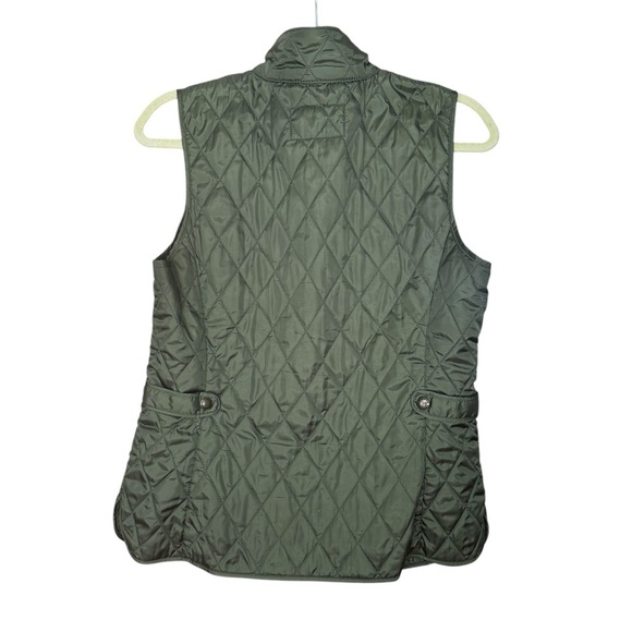 Quilted Green Women's Vest - Picture 2 of 7